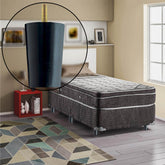 1 Pé De Cama Box Reposição Pés Para Cama Baú Pés Para Móveis